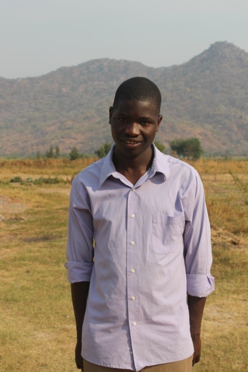 Emmanuel's favorite subject is English and he hopes to become either a priest or a soldier like his role models.